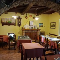 La sala da pranzo - cucina dove abbiamo cenato (e chiacchierato con i proprietari)