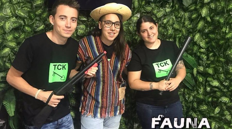Visitantes de Fauna room escape en L´Hospitalet. Gracias por venir!