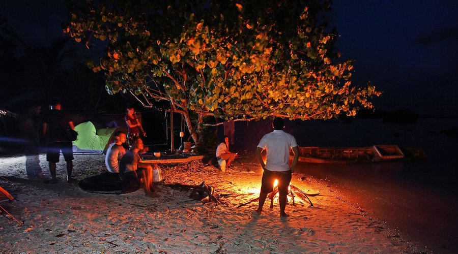 Camping trip with Go Nias Tours