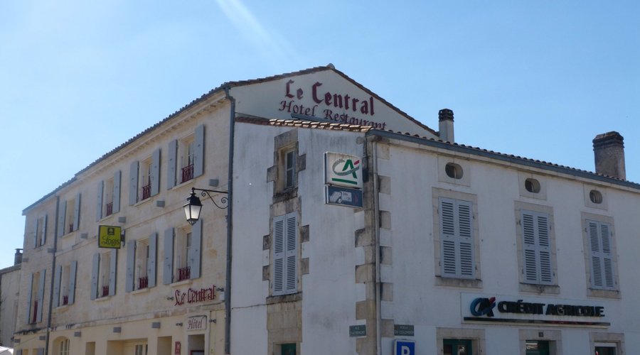 Façade de l'hôtel