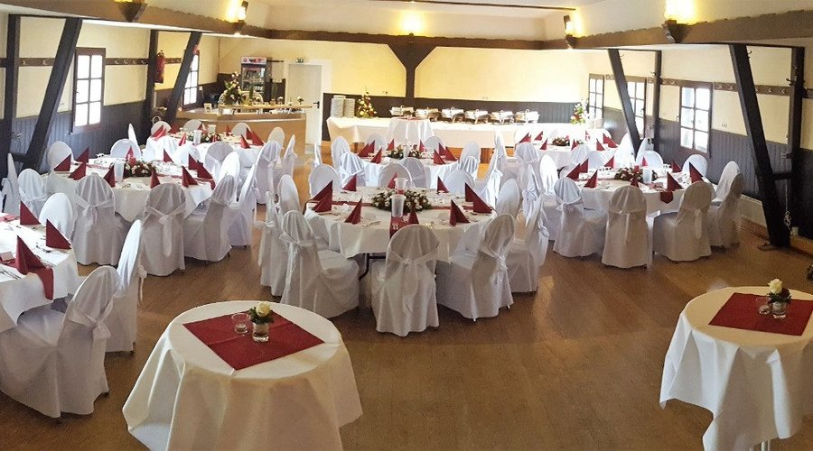 Ob Hochzeit...   bei uns sitzen Sie richtig!