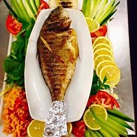 grilled seabream