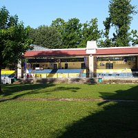 Il parco della piscina