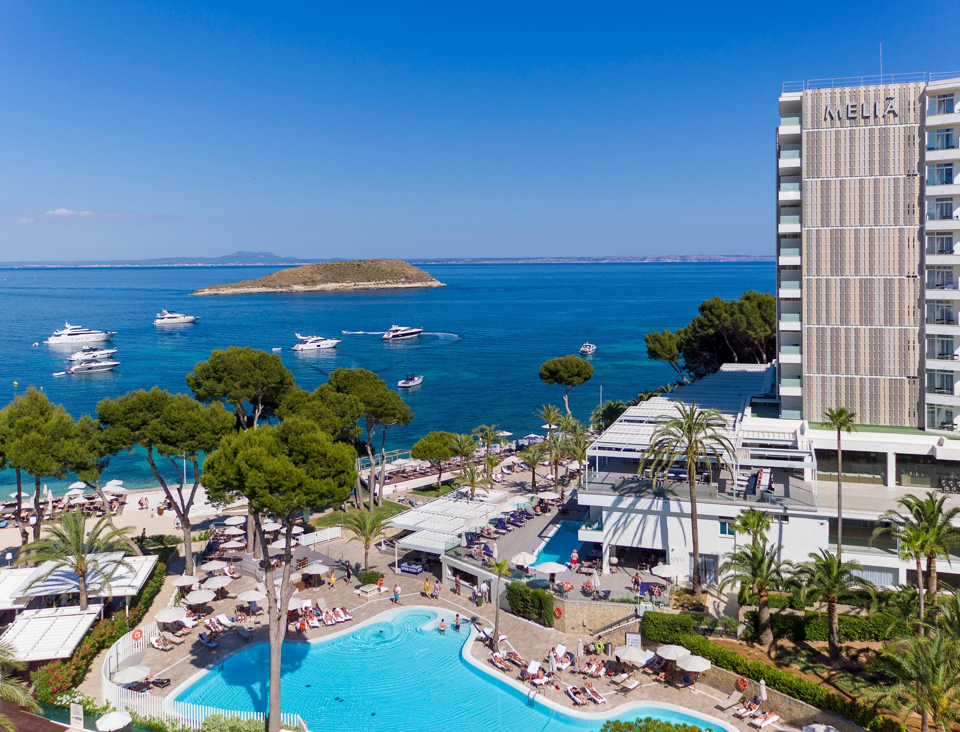 MELIA CALVIA BEACH 121 1 6 7 Updated 2021 Prices Resort   Vista Aerea Piscina Y 