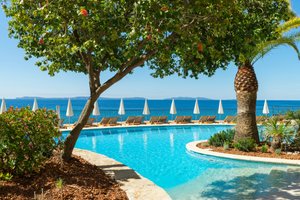 Piscine et plage