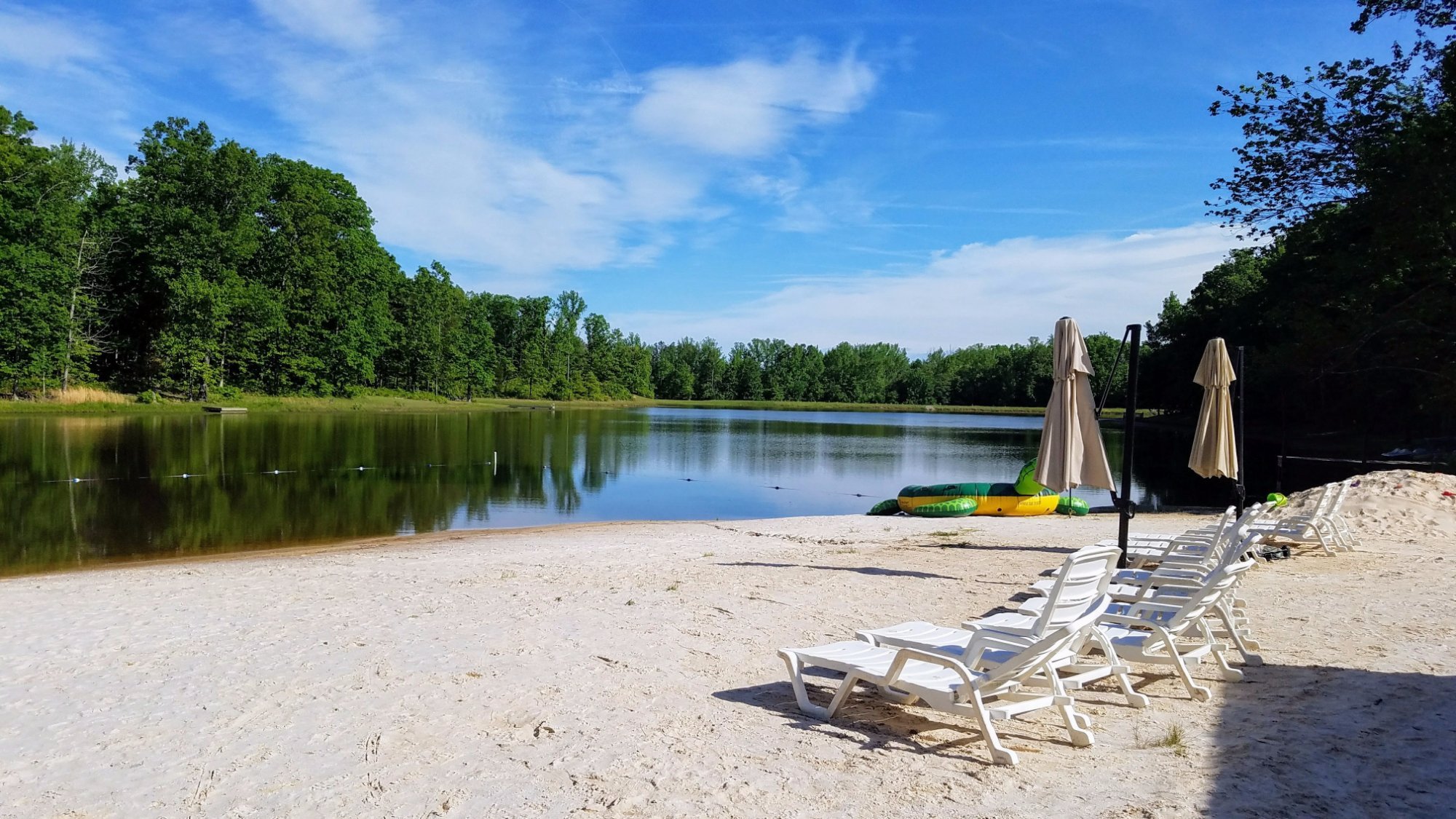 SMALL COUNTRY CAMPGROUND Updated 2021 Prices Reviews Louisa VA   One Of Our Lake Beaches 