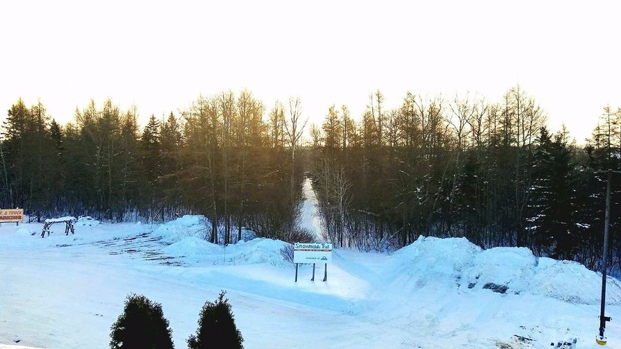 Snowmobile trail access 