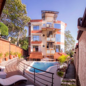 Vista del hotel