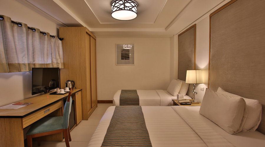 Standard Room with 1 Single Bed & 1 Double Bed