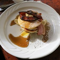 Pancakes & bacon etc