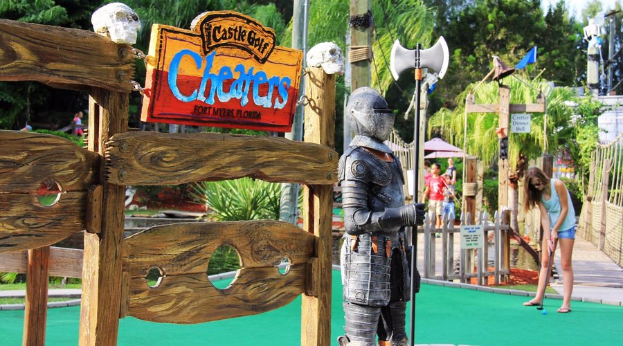 Castle Golf stock for "cheaters"!