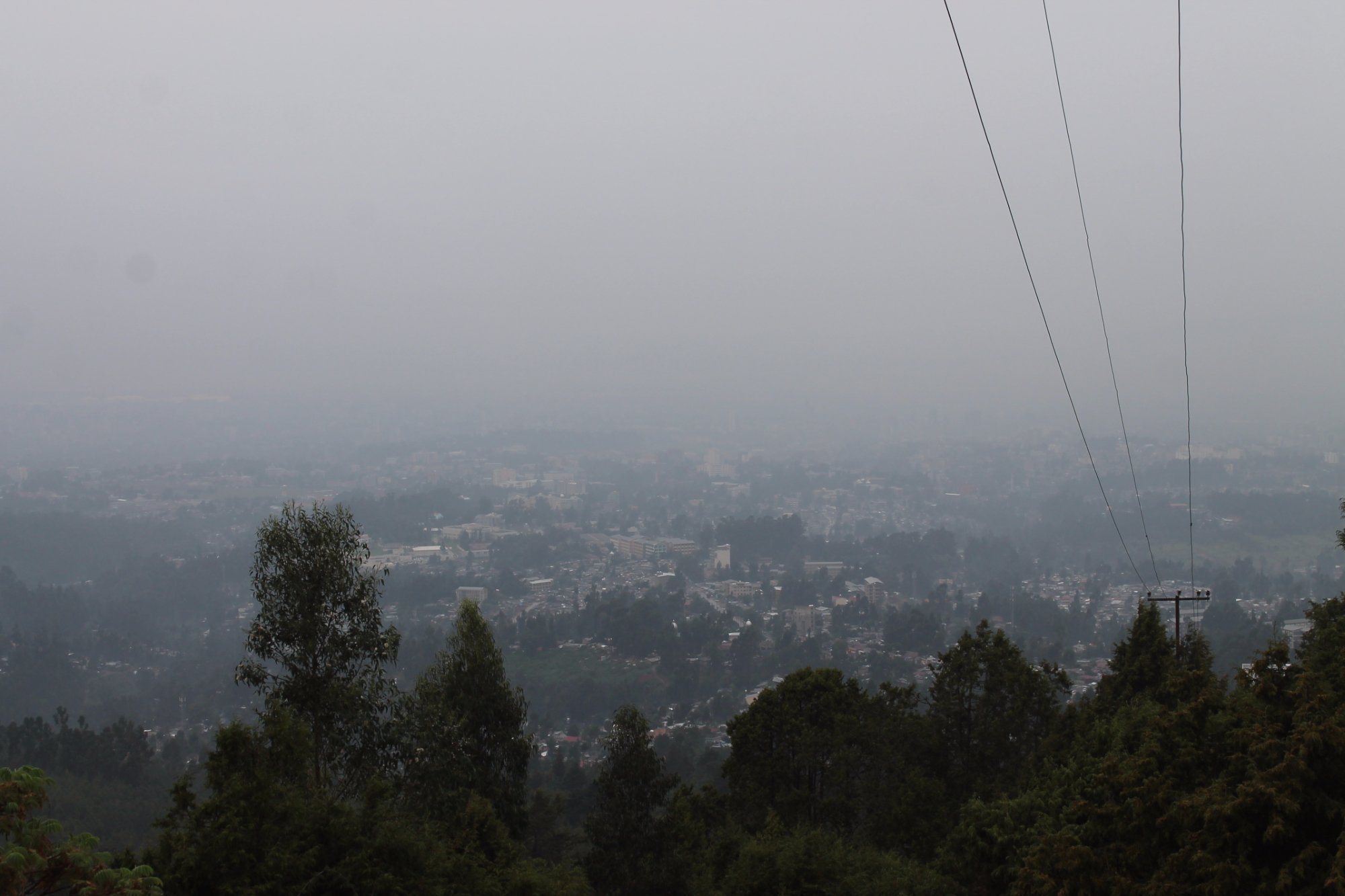 2022 Ethiopia Driver   Misty Views Over Addis 