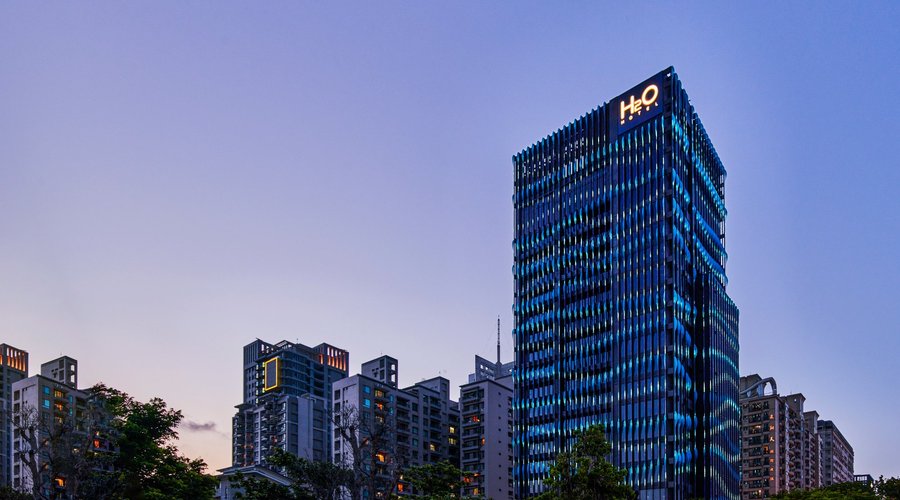 飯店外觀-夜景