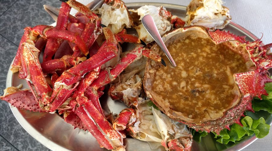 Great value for money in seafood.