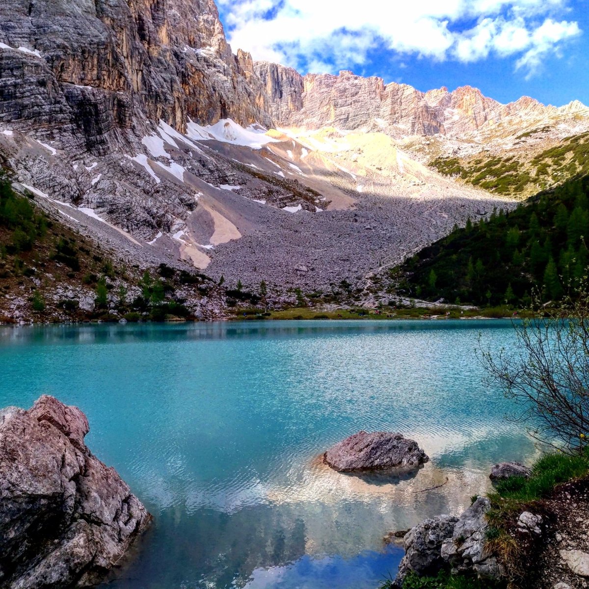 Como é a trilha até o Lago di Sorapis nas Dolomitas