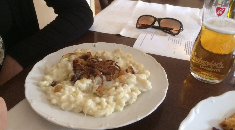 Brindzové halusky - juhtúrós sztrapacska