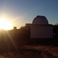 atardecer en el Observatorio de Villa Cielo