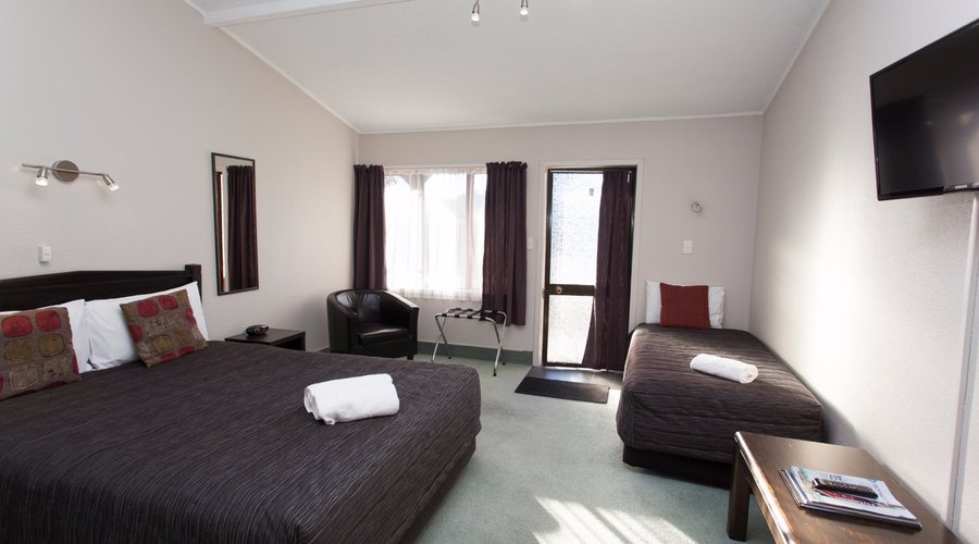 the studio units that sleep three