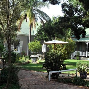 Garden, Room and Main Manor view