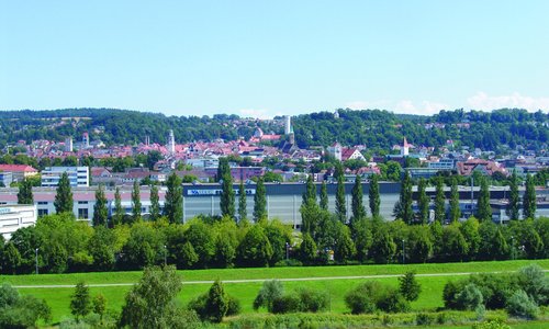 Traumhafte Sicht über die Altstadt von Ravensburg