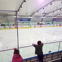 Ice rink from above