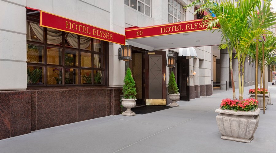 Hotel Elysee is located on 54th Street between Park & Madison Avenue.