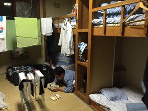 旅行者の写真