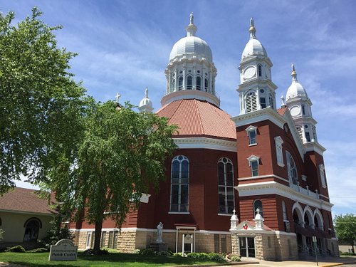 Historic Church and Entrance in Minneapolis Stock Image - Image of