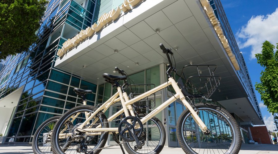 Explore Santa Monica with our complimentary bike rentals.