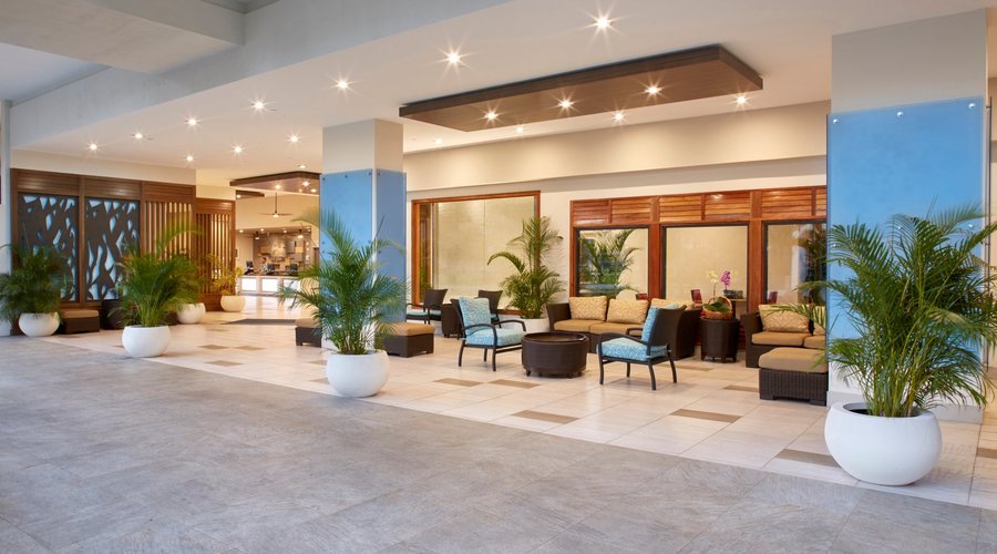 Entrance seating area