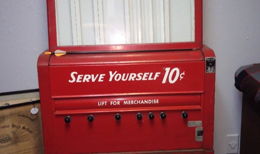 vintage vending machines
