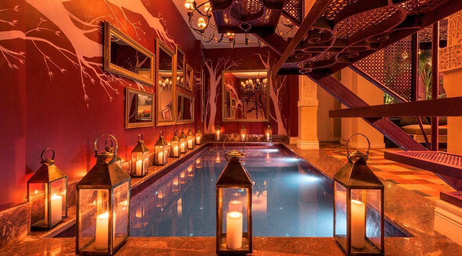 Piscine chauffée riad karmela princesse