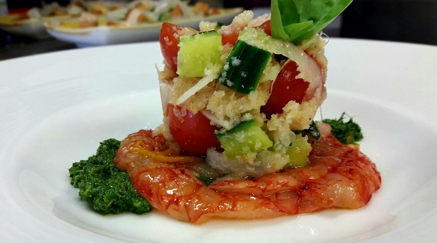 Carpaccio di Gambero Rosso