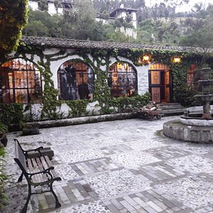 San Jorge Eco-Lodge & Botanical Reserve in Quito, image may contain: Villa, Housing, Hacienda, Resort