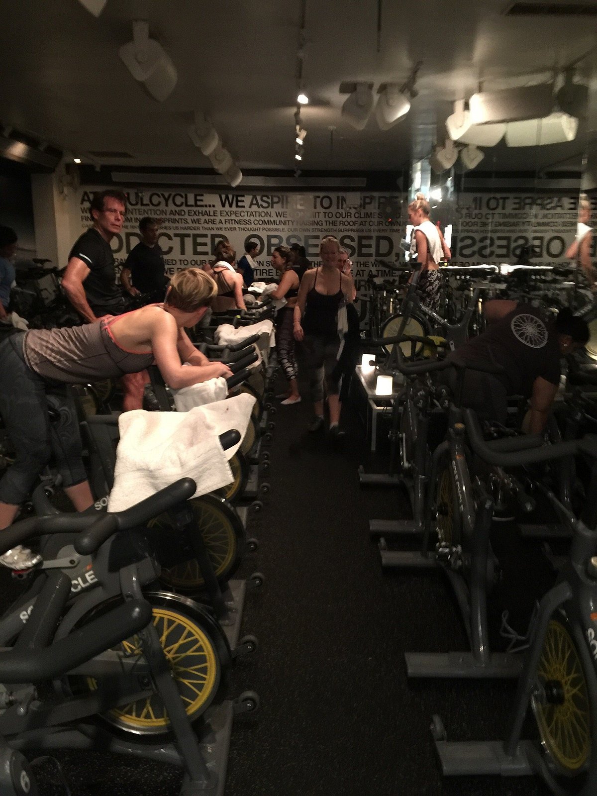 I want to go to NY just so I can do soul cycle!