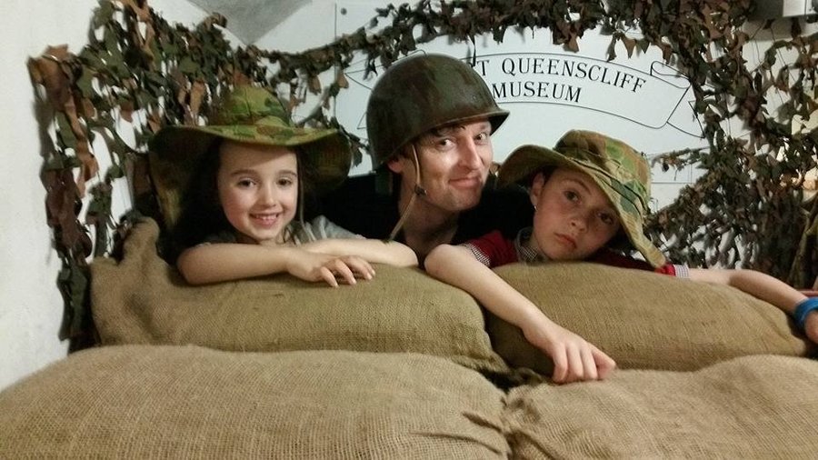 Dress up at the Fort with Dad