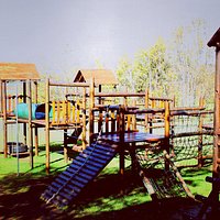 Kids can go wild on this jungle gym!!!
