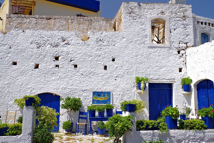 In den Dörfern Griechenlands, kann man eine Menge kulturelle Architektur entdecken.