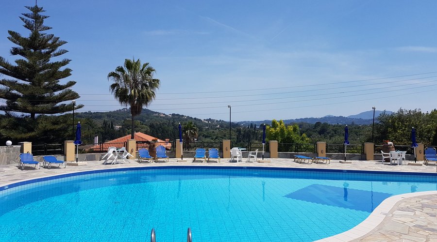 This is the view from the Pool Bar