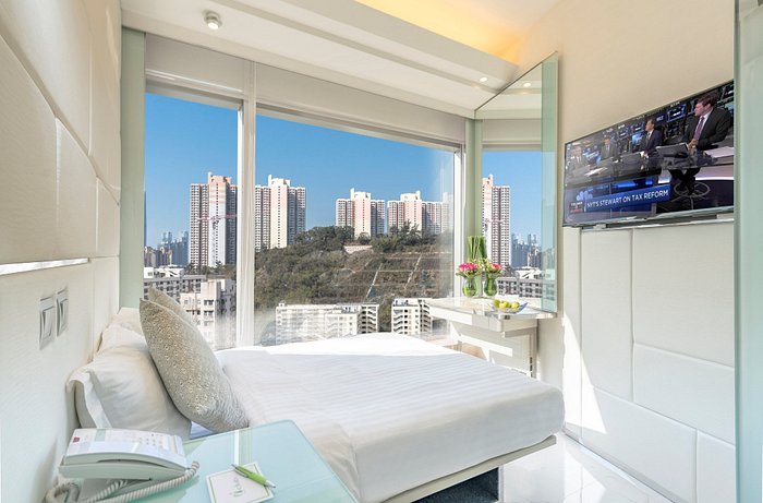 Double bed with City View