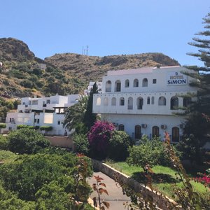 The hotel from the rear