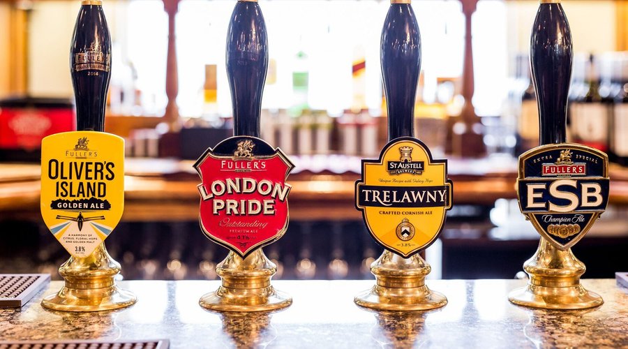 The Mad Bishop & Bear - Fuller's beer selection