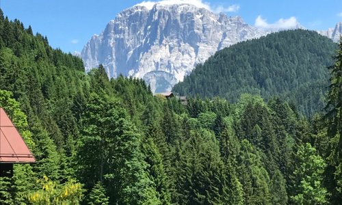Vallada Agordina - Vista da sopra Todesch del Monte Civetta