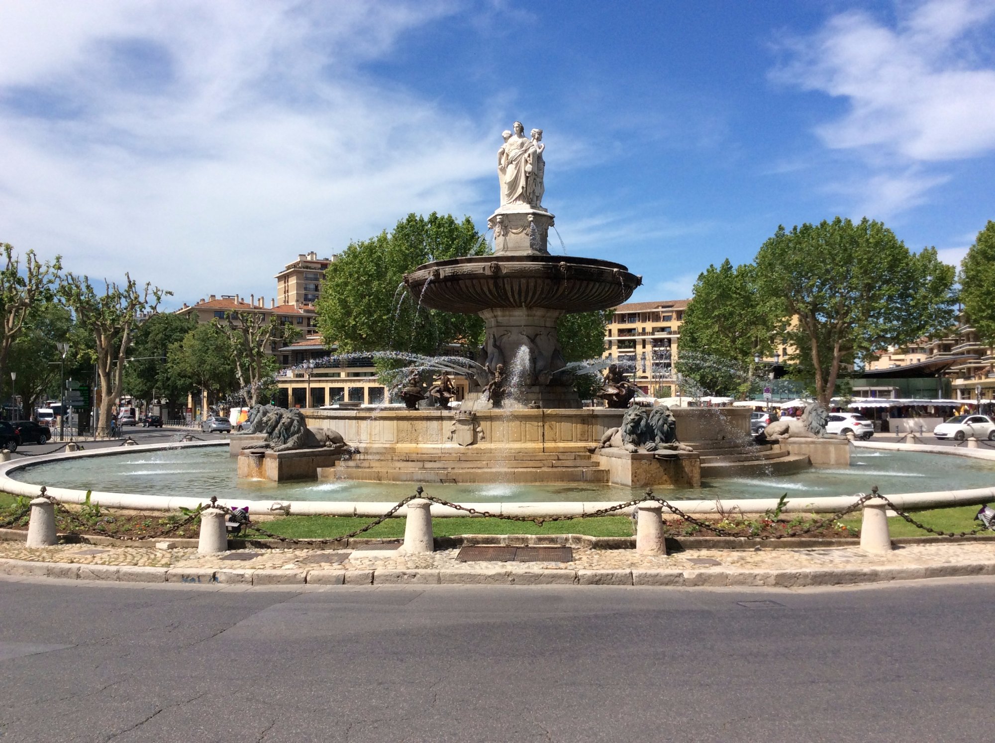 Fontaine De La Rotonde - Aix-en-Provence - Fontaine De La Rotonde ...