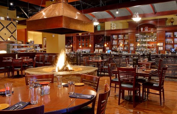 Warm and inviting interior, Dining space, Pacific NW inspired menu