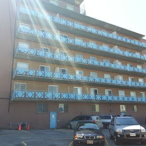 The most disgusting hotel I've ever seen. It's like the slum apartment building that I used to l