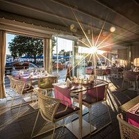 Terrace in the sunset - Porat Restaurant & Bar, Dubrovnik - Gruz area