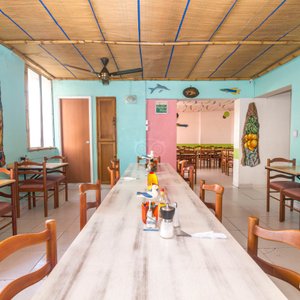 Breakfast Room at the Hotel Pueblito Playa