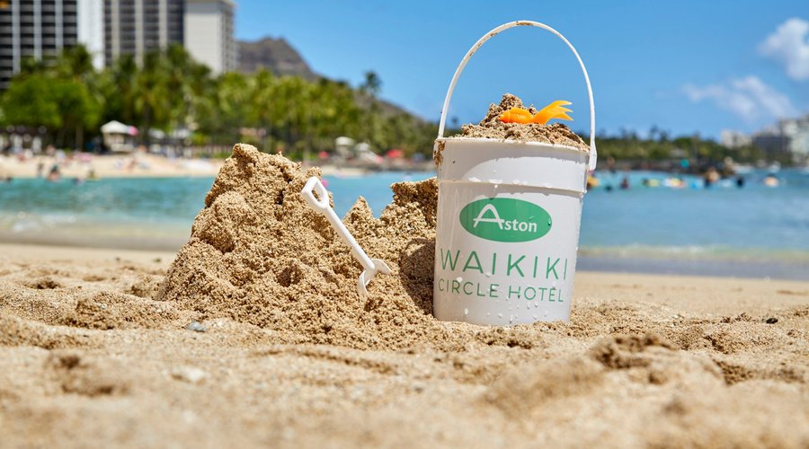 Sand Bucket & Goldfish from the Aston Circle Waikiki 