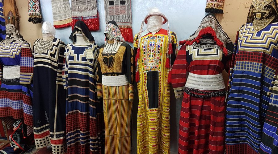 Women's area of museum